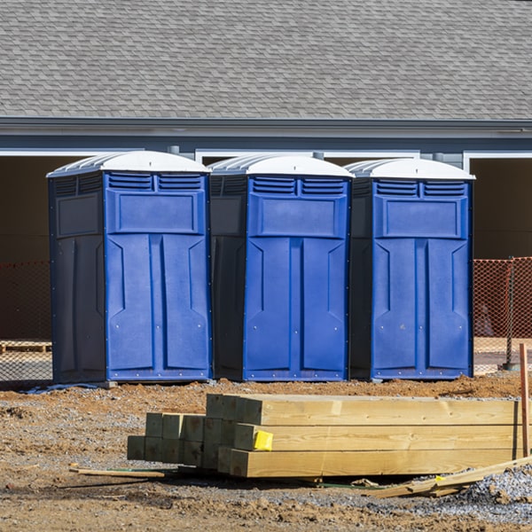 what is the cost difference between standard and deluxe portable toilet rentals in Salisbury NC